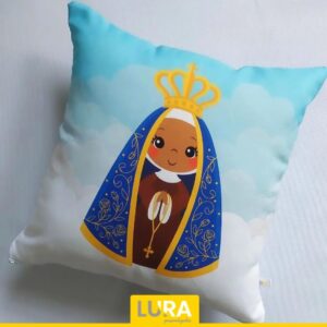 Almofada 40x40 personalizada Nossa Senhora Aparecida