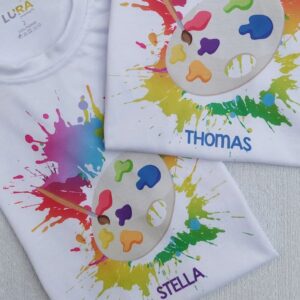 Camiseta personalizada para eventos e festas de aniversário